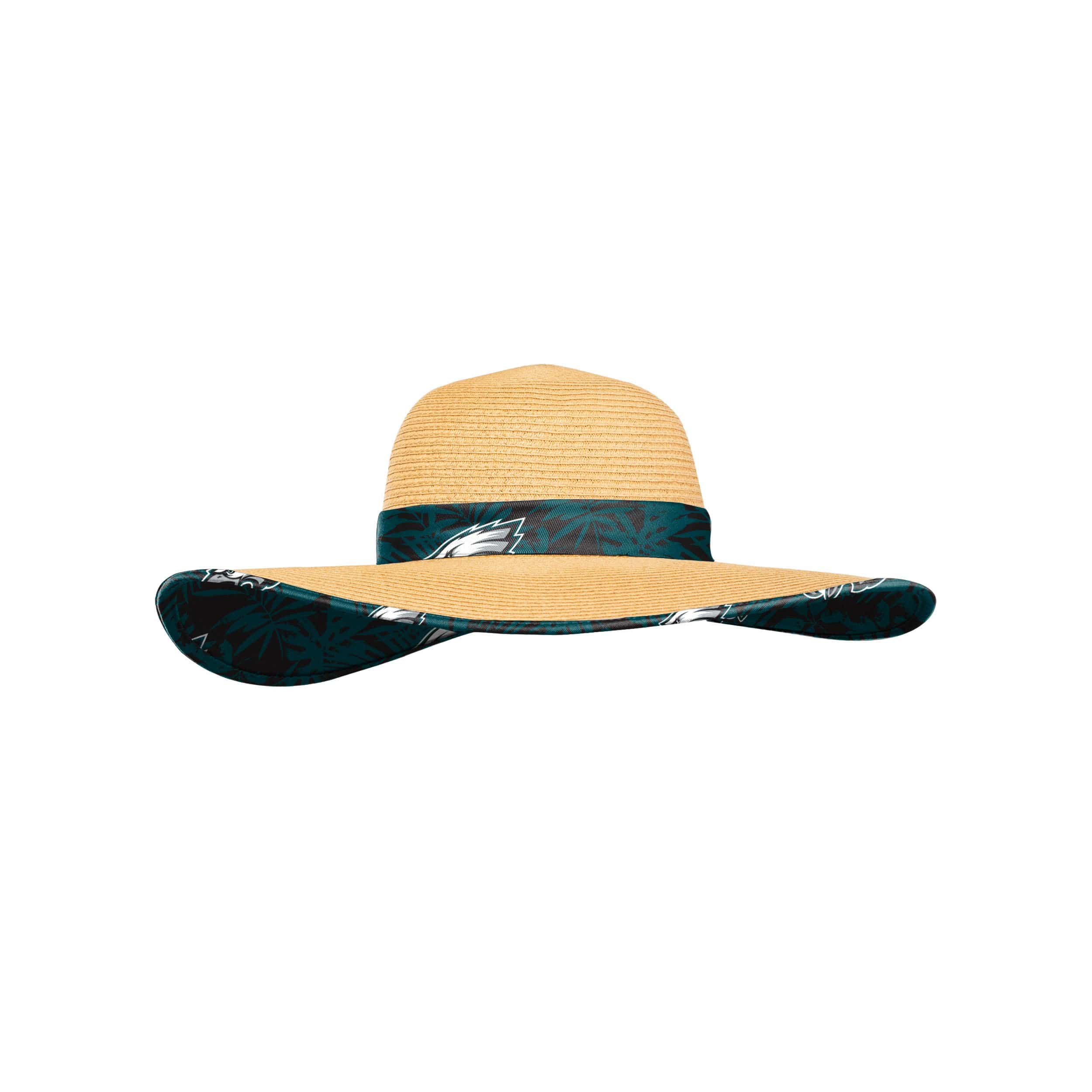 Pittsburgh Steelers NFL Womens Floral Straw Hat