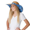 Tennessee Titans NFL Womens Floral Straw Hat