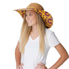 Washington Commanders NFL Womens Floral Straw Hat