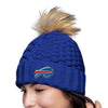 NFL Womens Faux Fur Pom Beanie - Pick Your Team