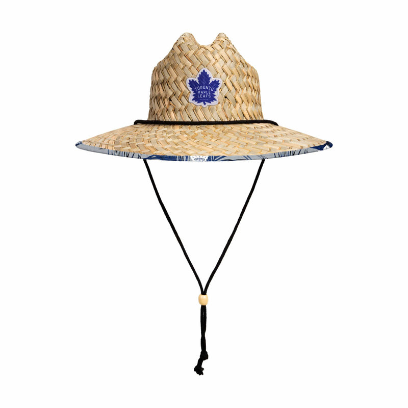 Toronto Maple Leafs NHL Floral Straw Hat