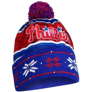 Philadelphia Phillies MLB Wordmark Light Up Printed Beanie