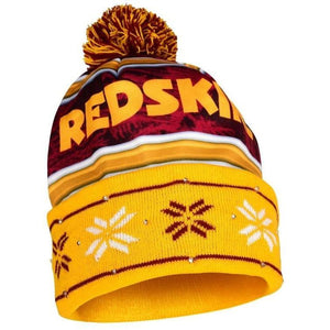 Washington Commanders NFL Wordmark Light Up Printed Beanie