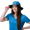 Carolina Panthers NFL Womens Mini Print Hybrid Boonie Hat