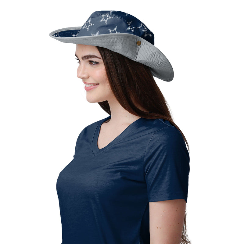 Dallas Cowboys NFL Womens White Hybrid Boonie Hat