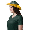 Green Bay Packers NFL Womens Mini Print Hybrid Boonie Hat