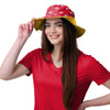 Kansas City Chiefs NFL Womens Mini Print Hybrid Boonie Hat