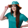 Miami Dolphins NFL Womens Mini Print Hybrid Boonie Hat