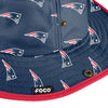 New England Patriots NFL Womens Mini Print Hybrid Boonie Hat