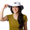 Baltimore Ravens NFL Womens White Hybrid Boonie Hat