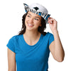 Carolina Panthers NFL Womens White Hybrid Boonie Hat