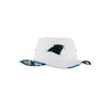 Carolina Panthers NFL Womens White Hybrid Boonie Hat