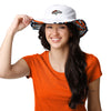 Denver Broncos NFL Womens White Hybrid Boonie Hat