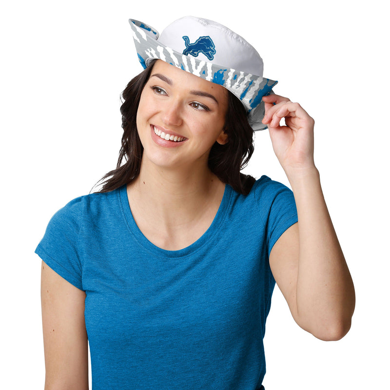 Los Angeles Rams NFL Womens White Hybrid Boonie Hat