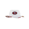 San Francisco 49ers NFL Womens White Hybrid Boonie Hat