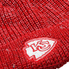 Kansas City Chiefs Womens NFL Glitter Knit Light Up Beanie