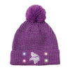 Minnesota Vikings Womens NFL Glitter Knit Light Up Beanie