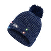 Seattle Seahawks Womens NFL Glitter Knit Light Up Beanie