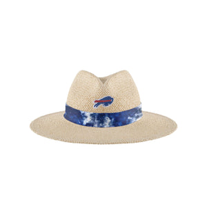 Buffalo Bills Hawaiian Floral Under Brim Straw Hat