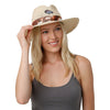 Denver Broncos NFL Womens Tie-Dye Ribbon Straw Hat