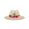 Kansas City Chiefs NFL Womens Tie-Dye Ribbon Straw Hat