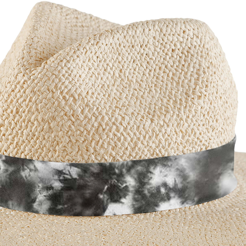 New Orleans Saints NFL Womens Tie-Dye Ribbon Straw Hat