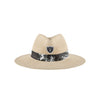 Las Vegas Raiders NFL Womens Tie-Dye Ribbon Straw Hat