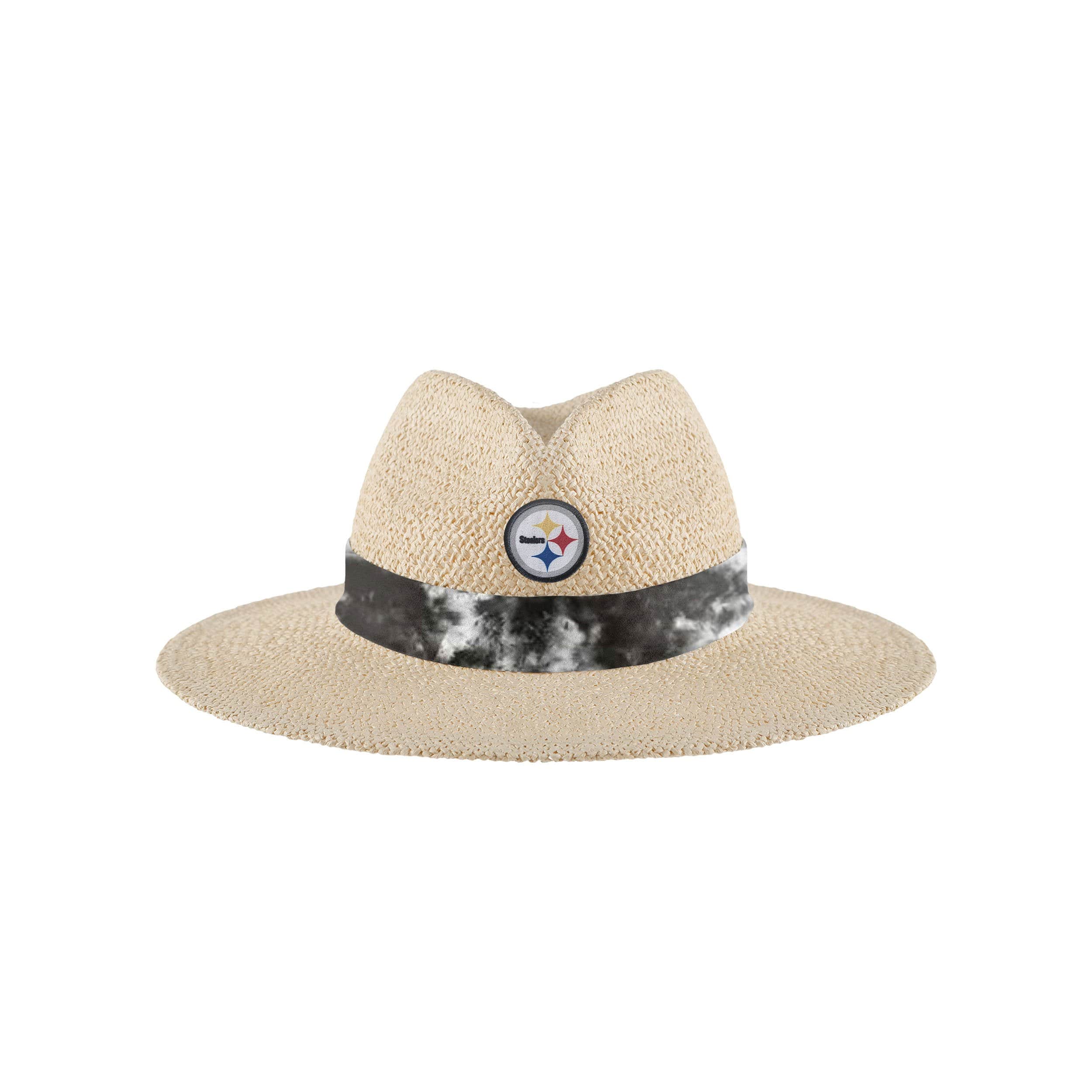 Pittsburgh Steelers NFL Womens Floral Straw Hat