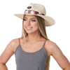 San Francisco 49ers NFL Womens Tie-Dye Ribbon Straw Hat