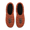 San Francisco Giants MLB Mens Poly Knit Cup Sole Slippers