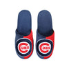 Chicago Cubs MLB Mens Logo Staycation Slippers