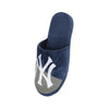 New York Yankees MLB Mens Logo Staycation Slippers