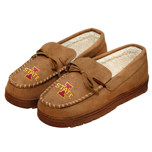 Iowa State Cyclones NCAA Mens Moccasin Slippers