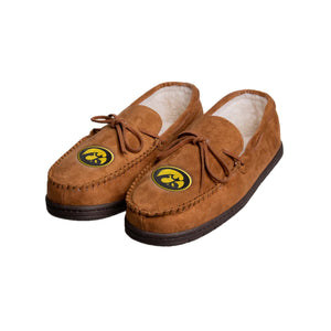 Iowa Hawkeyes NCAA Mens Moccasin Slippers