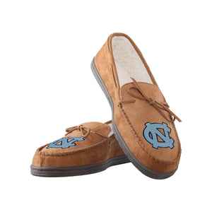 North Carolina Tar Heels NCAA Mens Moccasin Slippers