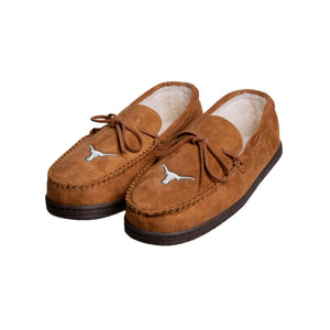 Texas Longhorns NCAA Mens Moccasin Slippers
