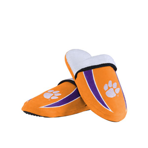 Clemson Tigers NCAA Mens Original Sherpa Slide Slippers