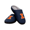 Illinois Fighting Illini NCAA Mens Memory Foam Slide Slippers