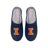 Illinois Fighting Illini NCAA Mens Memory Foam Slide Slippers