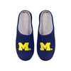 Michigan Wolverines NCAA Mens Memory Foam Slide Slippers