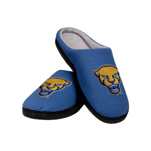 Pittsburgh Panthers NCAA Mens Memory Foam Slide Slippers