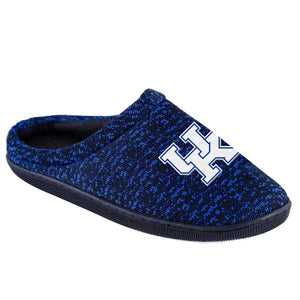 Kentucky Wildcats NCAA Mens Poly Knit Cup Sole Slippers