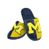 Michigan Wolverines NCAA Mens Logo Staycation Slippers