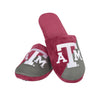 Texas A&M Aggies NCAA Mens Logo Staycation Slippers