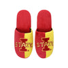 Iowa State Cyclones NCAA Mens Team Logo Staycation Slippers