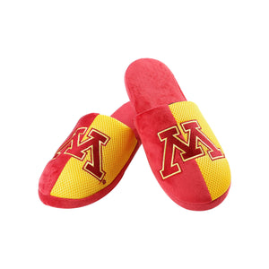 Minnesota Golden Gophers NCAA Mens Team Logo Staycation Slippers