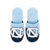 North Carolina Tar Heels NCAA Mens Team Logo Staycation Slippers