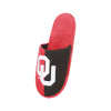 Oklahoma Sooners NCAA Mens Team Logo Staycation Slippers