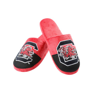 South Carolina Gamecocks NCAA Mens Team Logo Staycation Slippers