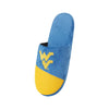 West Virginia Mountaineers NCAA Mens Team Logo Staycation Slippers